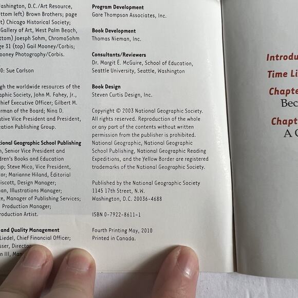 National Geographic Reading Expeditions Northeast Its History and People - Picture 4 of 10